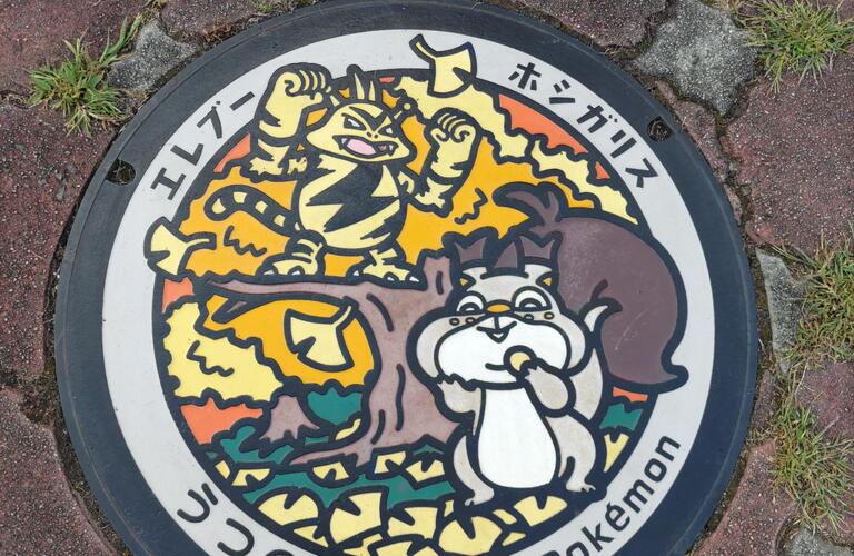 マンホールゲットだぜ！！